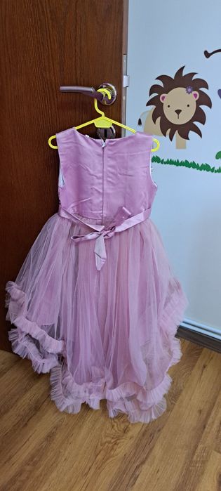 Детска официална рокля 116 см