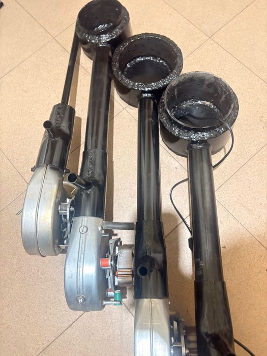 Arzător pe ulei ars