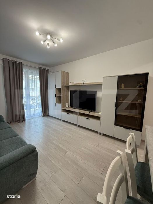 Apartament 2 camere, 55 mp, bloc nou, zona Centrala