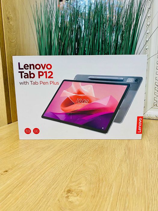 Lenovo Tab P12 128GB, 8GB RAM, 12.7' Storm Grey + Tab Pen Plus