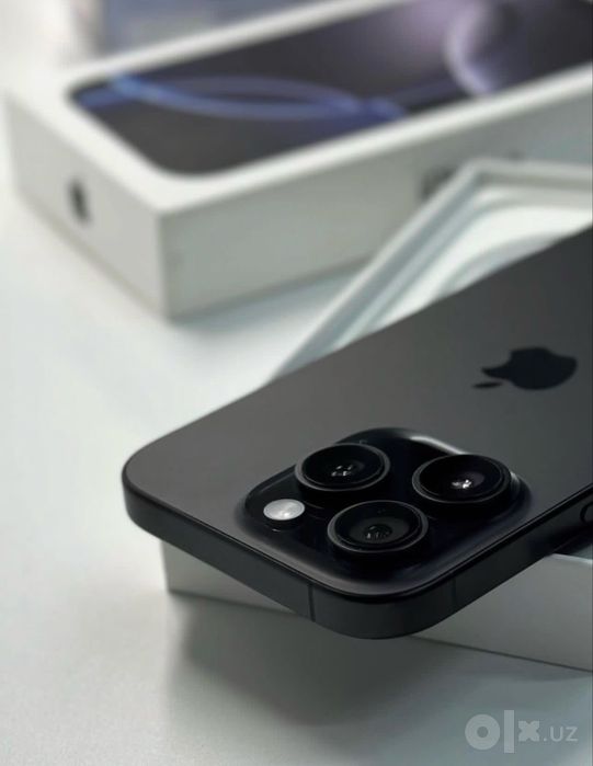 iPhone 16 Pro Max 256 Gb Qora Black ideal holatda