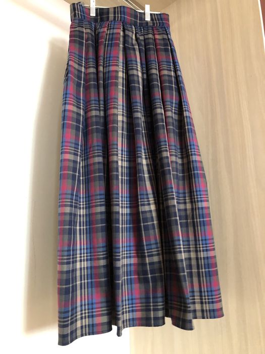 Юбка макси на подкладе