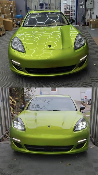 Faruri Full LED Porsche Panamera compatibile 2010-2013 Look 2024