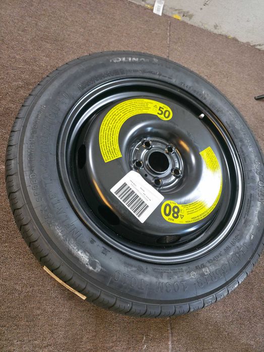 Roata Rezerva MICA SLIM 5x112 18'' - 145/85/18 OEM VW Tyron Tiguan / Skoda Kodiaq / Audi Q2 Q3 Q4 / Seat Tarraco NOUA !