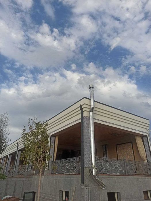 Дымоход для котлов  изготовления + монтаж