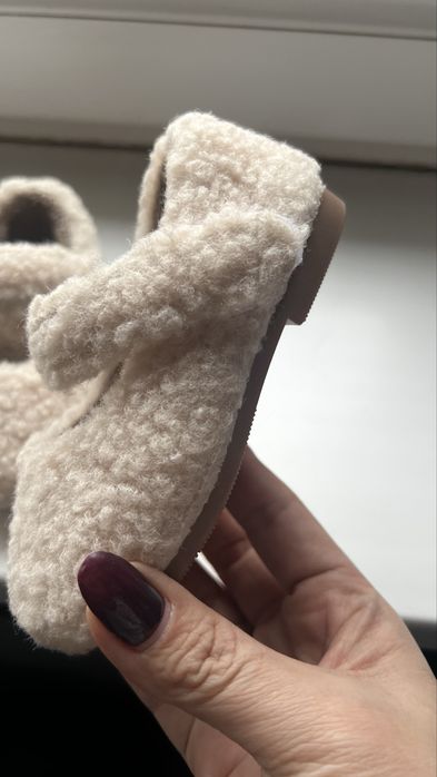 Классные теплые балетки для девочки