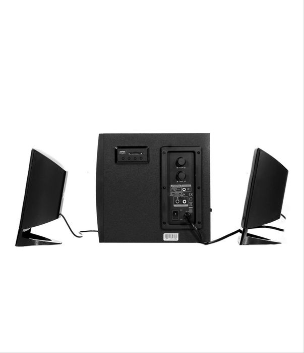 Колонки с радио и флешкой, microlab