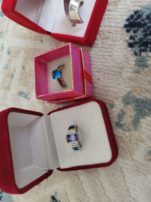 кальцо , серьги из серебра