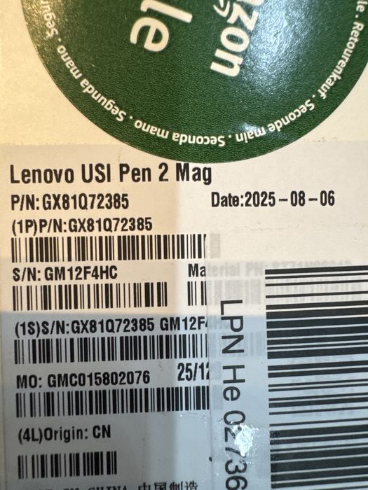 Lenovo USI Pen 2 Magnetic
