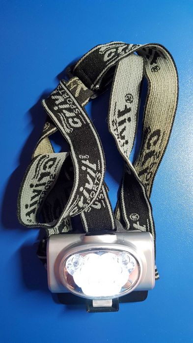 Lanterna frontala/cap CRIVIT, protectie IPX4, 9 leduri