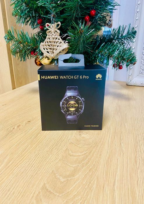НОВ !!! Huawei Watch GT 6 Pro, 46MM, Black Titanium
