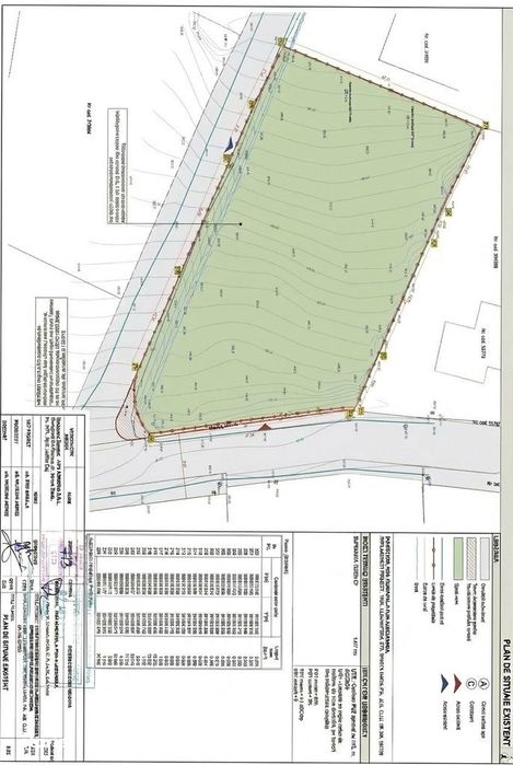Teren de vanzare cu PUZ si URBANISM  , 1.417 mp ,FAGET ( Liviu -Rusu )