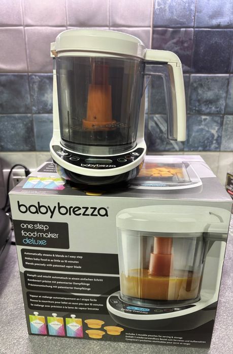 Baby Brezza One Step Food Maker Deluxe – aparat preparare mâncare bebeluși