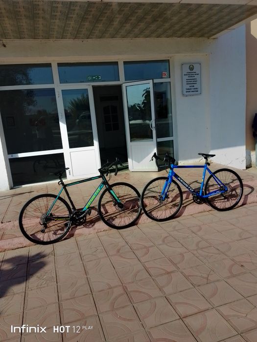 velosiped spartivni xali yangi koropkadan ochilgan