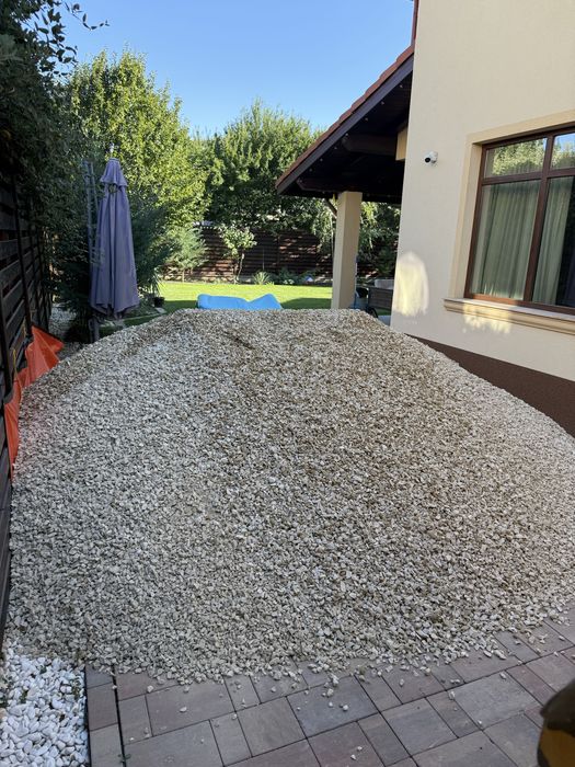 Piatra decorativa crem alb