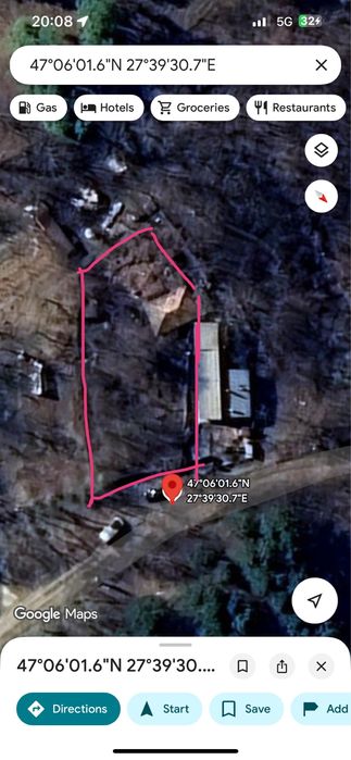 Vand in Bucium casa batraneasca intabulata dar  nefolosibila si 640 mp teren