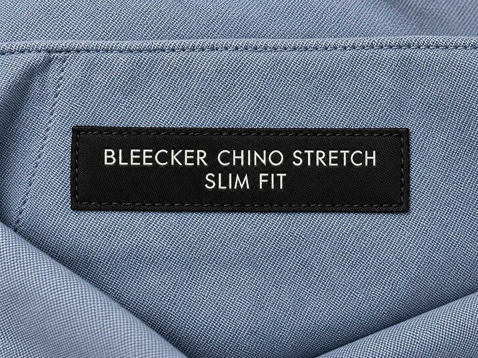 Pantaloni Chino Tommy Hilfiger TH Flex Bleecker Stretch Slim Fit – Mărimea L – Albastru Gri