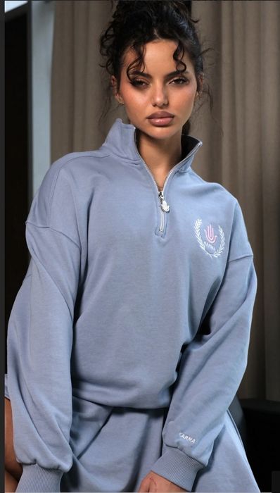 Спортен памучен сет с пола XS/S