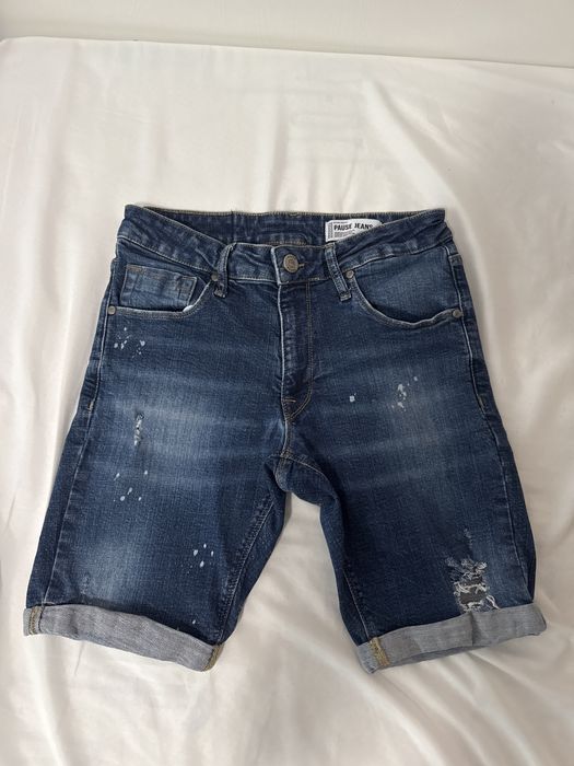 Къси дънкови гащи Pause Jeans