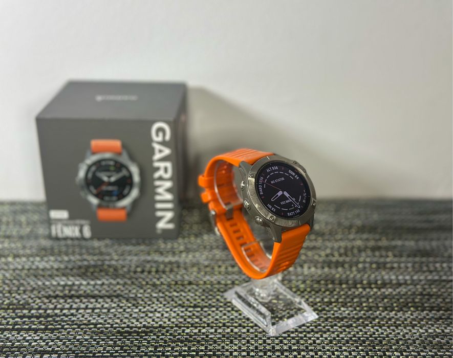 Garmin Fenix 6 SAPPHIRE Full Box – Stare foarte bună