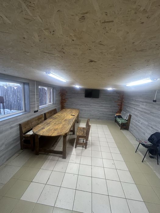 Баня на дровах.