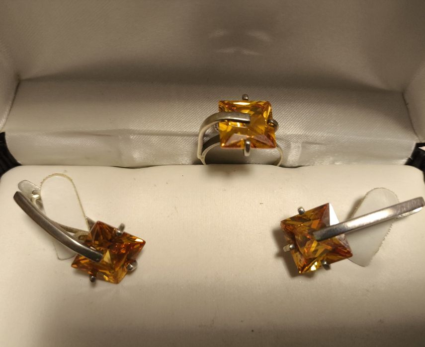 Винтажные украшения из серебра, советское серебро