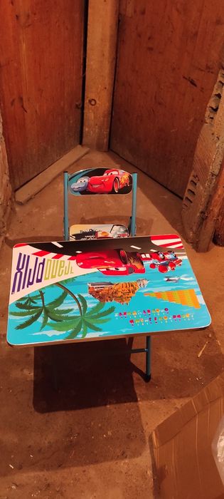 Детска масичка и  стол /НОВИ/