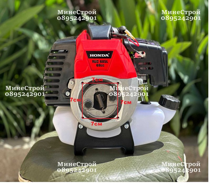 HONDA бензинов двигател за тример 68сс(куб.) ХОНДА моторна коса.