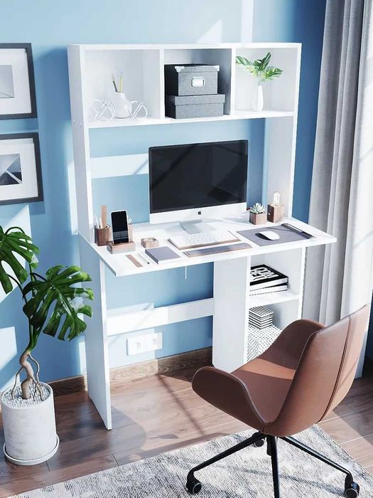 Письменный стол Прага с полками, парта Школьник от YANA ECO MEBEL