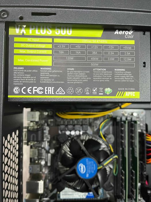 PC Gaming i5-8400 + GTX 1050Ti 4GB | 16GB RAM | SSD 250GB | Windows 11