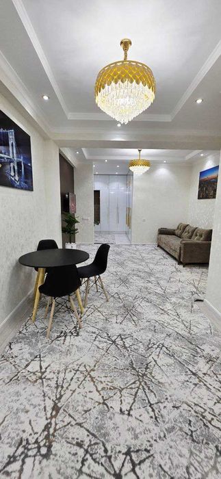 ЖК Salamatina 2 комнатная квартира ЕВРО ремонт 57м2 с обстановкой