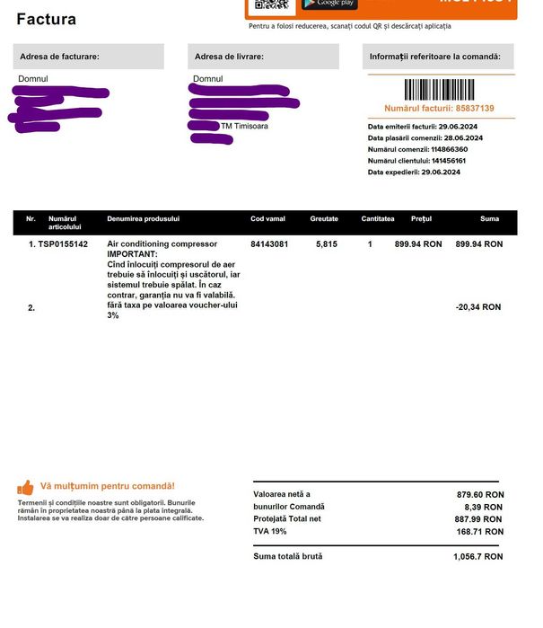 Compresor AC Astra G