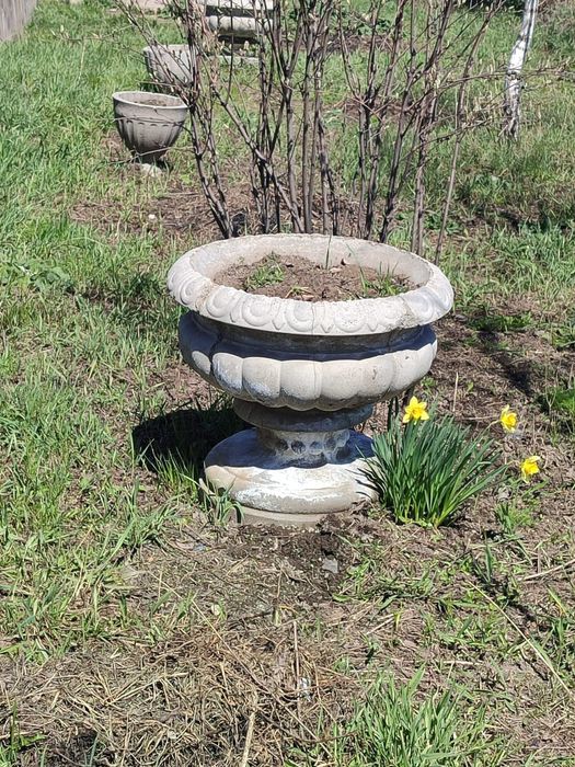 Вазоны из бетона
