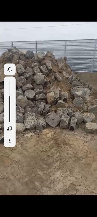 Бетонный отход с доставкой (свайдың қалдықтары(