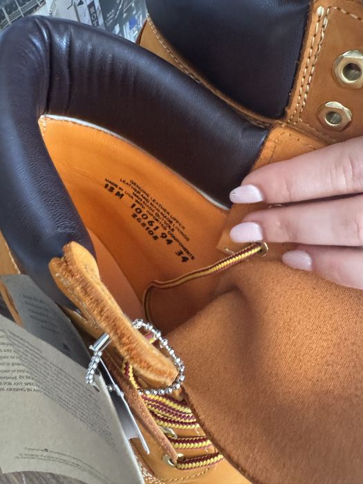 Timberland 6-Inch Premium Waterproof Boots - Wheat (Men's Size US 13)