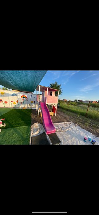 Casuta din lemn pt copii