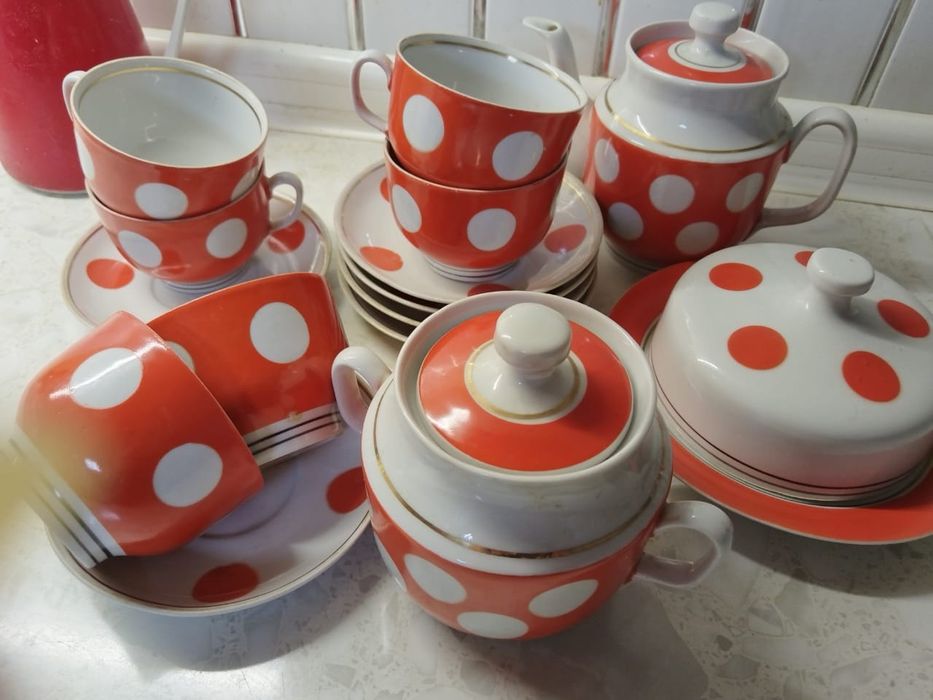 Чайные сервизы советские