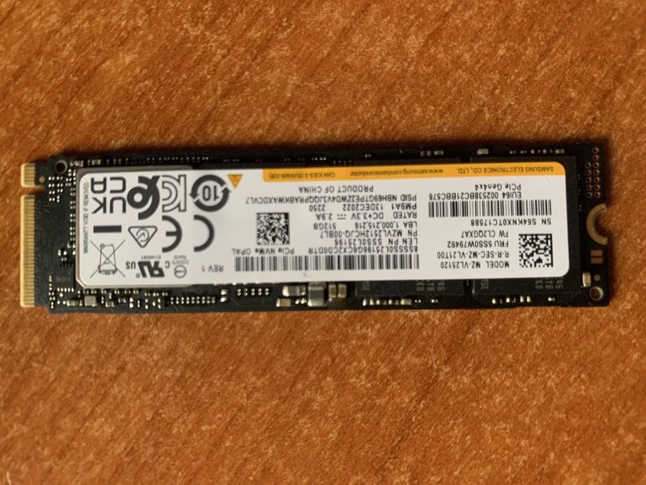 Ssd samsung 512gb