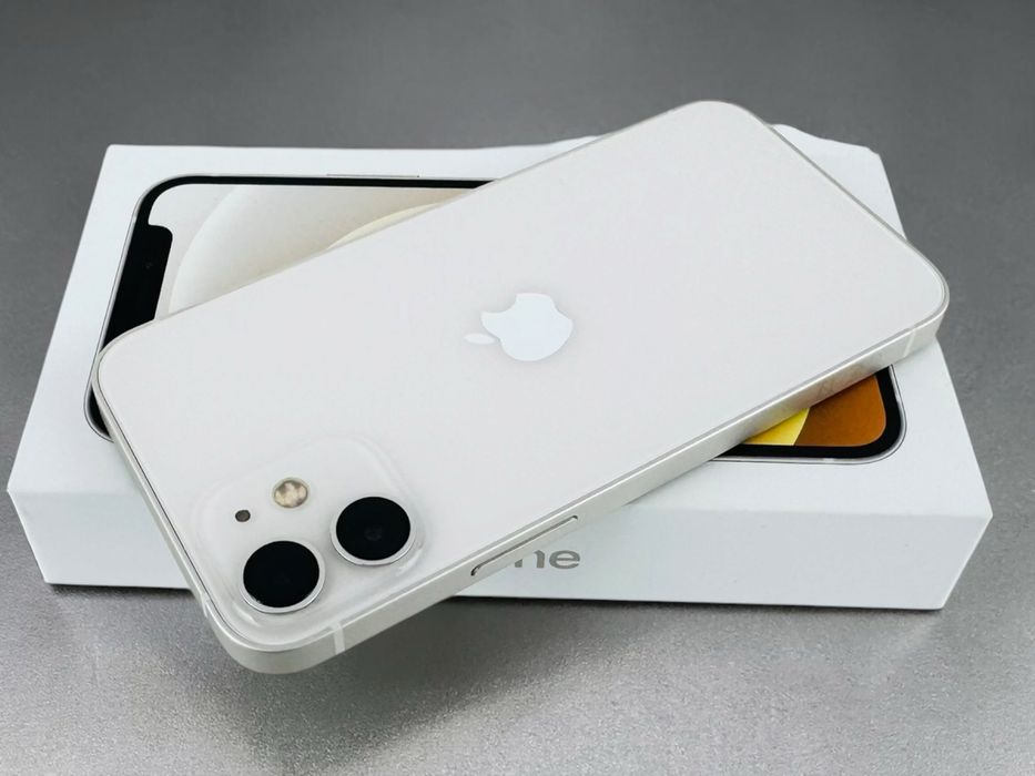 Apple iPhone 12 mini 256GB White 100% Батерия! Гаранция!