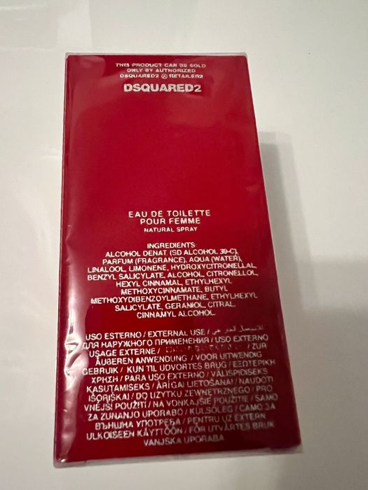 Parfum DSQUARED2 RED WOOD 50ml,sigilat in cutie, original 100%