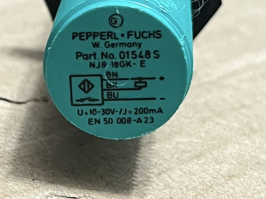 Set 6 senzori industriali Pepperl+Fuchs, Telemecanique, Selet – inductivi și fotoelectrici – M12/M18 – PNP – automatizări PLC