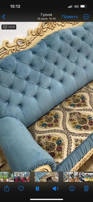 Срочно продается диван в хорошем состоянии