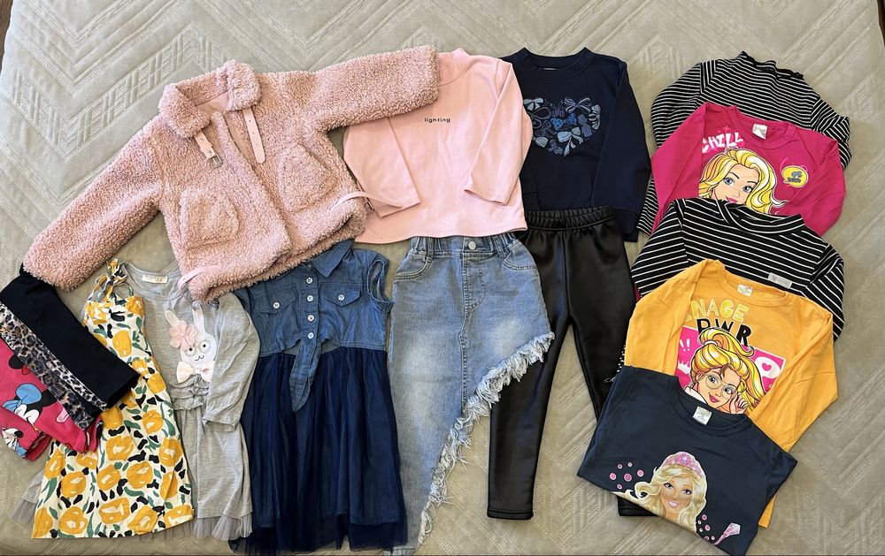 Пакет вещей б/у на девочку 10.000