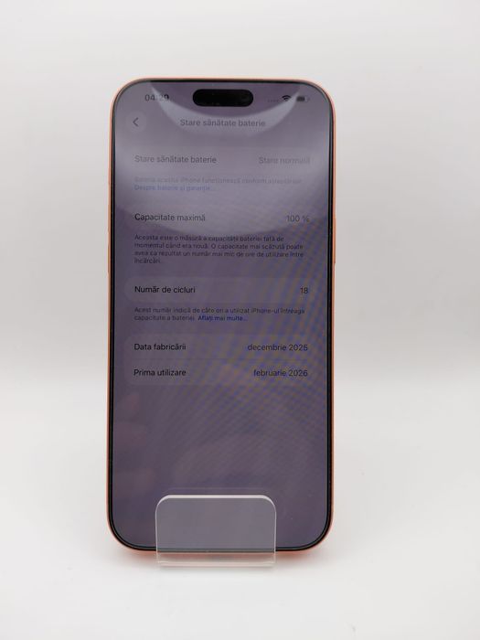 Iphone 17 Pro Max 100% 256gb Amanet BKG