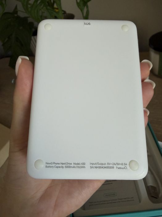 Hard disk extern NEWQ External SSD 512 GB
