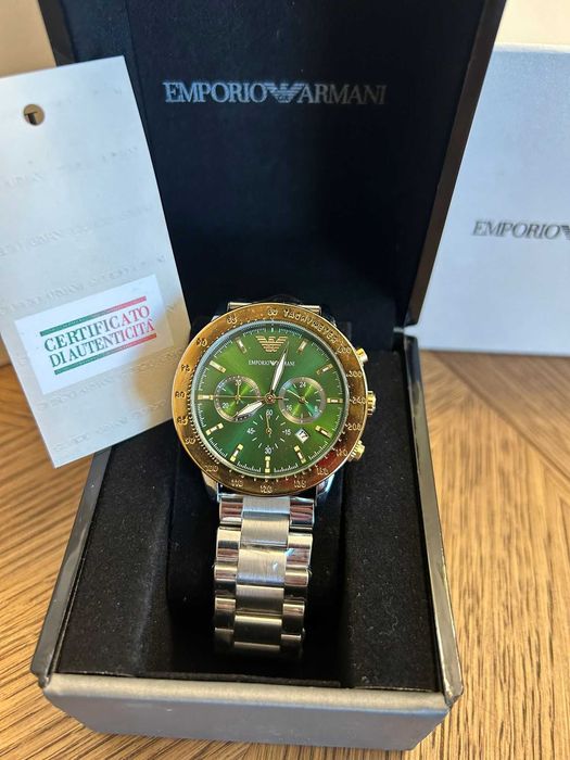 Ceas Emporio Armani nou, elegant – model premium, cutie + acte