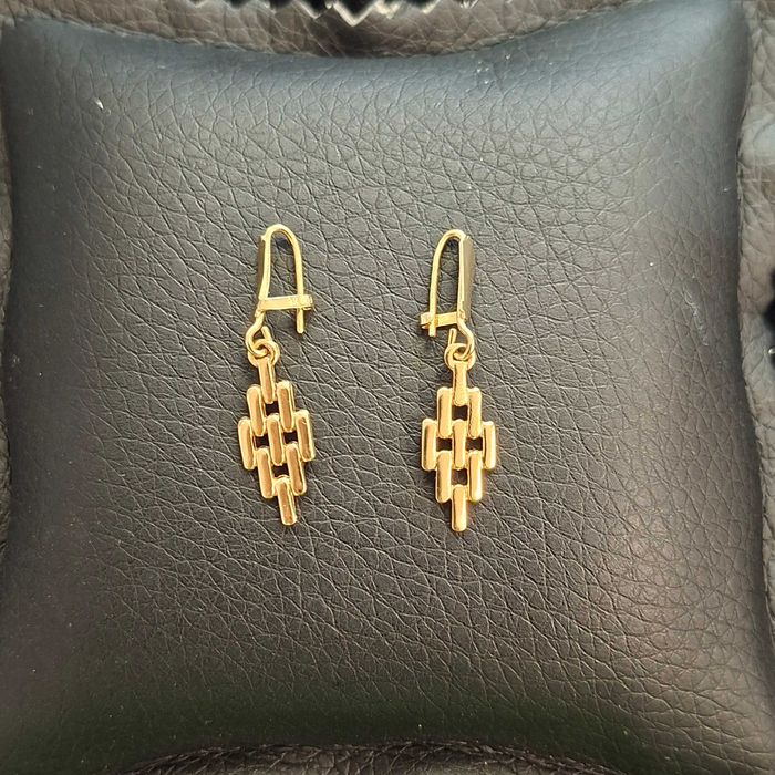 ( B31358.1 / Ag28 Doi Baieti ) Cercei Aur 14K - 1.94 grame / 873 lei