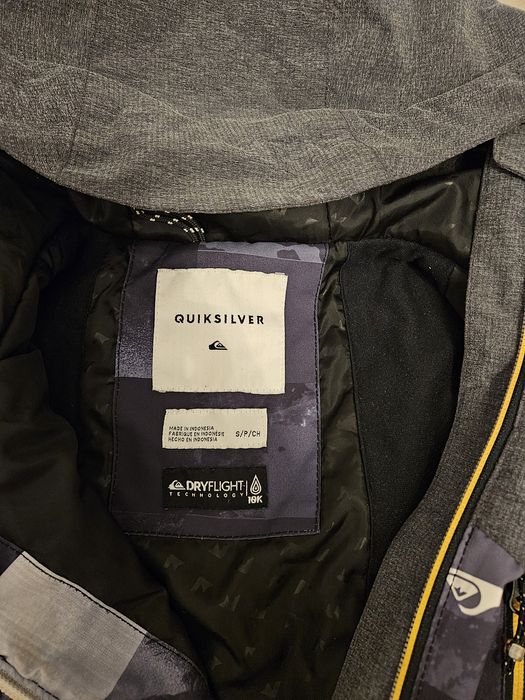 Costum schi snowboard barbat S-M geaca Quiksilver si pantaloni The Lig