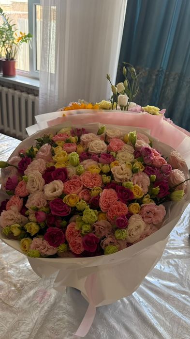 Букет цветы микс