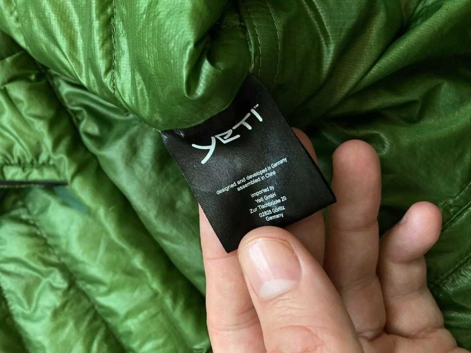 Yeti DOWN vest олекотен пухен елек пух елече размер S